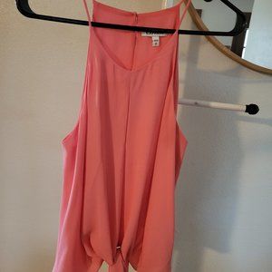 Express Sleeveless Top Pink S